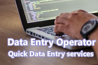 do express data entry and administrative tasks efficiently