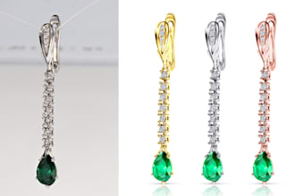 do jewelry photos editing retouch like 3d quality