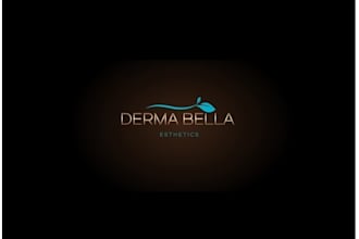 do excellent modern brand derma bella esthetics logo within 24 hours