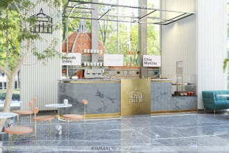 design and render 3d model of any commercial interior space in sketchup