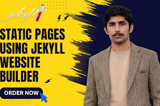 build a static website or blog with jekyll