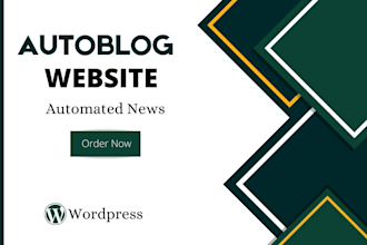 create wordpress autoblog in your niche