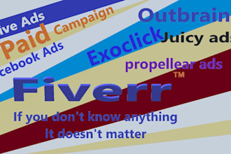 setup profitable  campaign taboola ads, outbrain ads, native ads