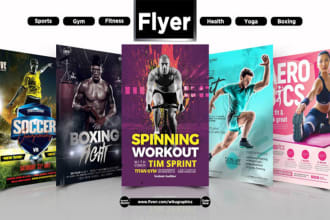 design corporate flyer, motion flyer,  in just 6hrs