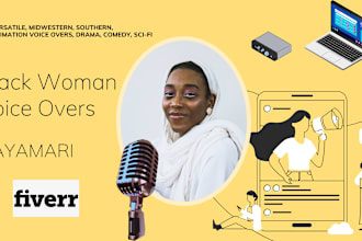 do versatile black woman voiceovers