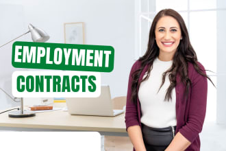 draft employment contract and non disclosure agreement