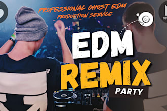 edm ghost producer remix services