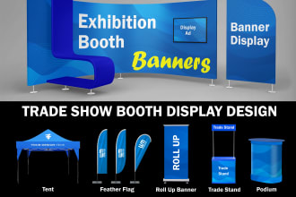do exhibition backdrop roll up banner table cover trade show display