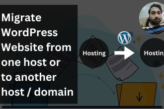 backup,migrate restore update wordpress website