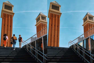 very professionaly remove every object and people from photo