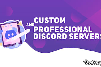 setup your own custom and professional discord server