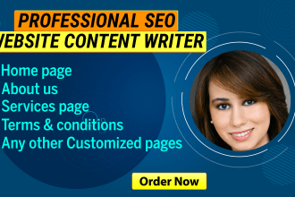 be your SEO website content writer, website copywriter