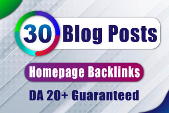 do homepage contextual high da dofollow backlinks SEO links