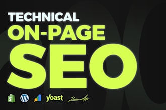 do website onpage SEO, technical optimization