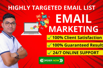 make email list on targeted niche and country for you