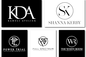 design fashion monogram luxury logo for your clothing line