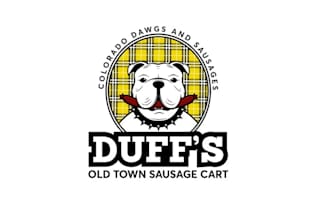 design awesome hot dog logo