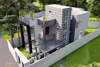 do your external house 3d