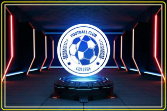 do create football club logo design with unlimited revision
