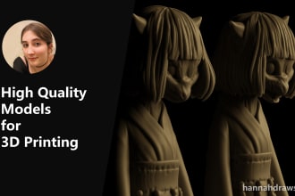 create detailed models for 3d printing