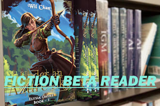 beta read your novel and provide feedback and critique