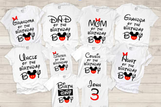 design customized shirts and banner for you