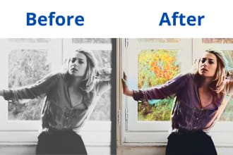 colorize and restore your black and white photo