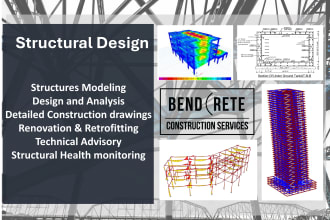 provide civil and structural engineering solutions of steel, concrete, timber