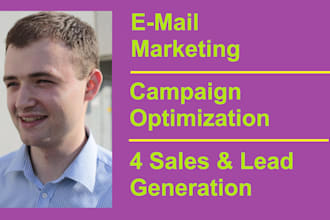 provide 1 hour of email marketing optimization