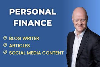 write blog content related to personal finance