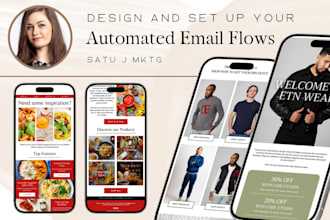 design and set up your automated email flow