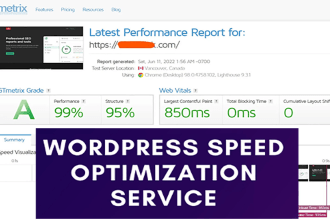 increase wordpress speed and optimization