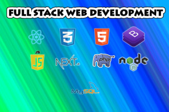 build responsive website in react js, next js, bootstrap