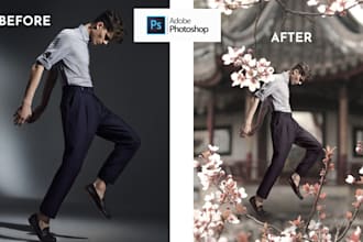 professional portrait, headshot retouching and natural results