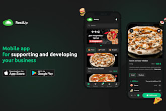 make food order and delivery app on your restaurant android, IOS, web dashboard