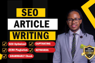 do SEO article writing,blog writing and content writing