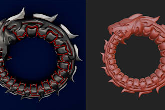 do 3d modelling for cnc engraving and 3d printing