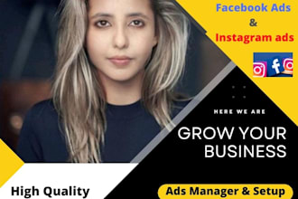 be your media buyer and run facebook ads campaigns to grow business