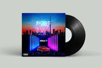 design unique album, podcast, mixtape, single, cd cover