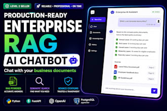 build a production ready enterprise rag ai chatbot