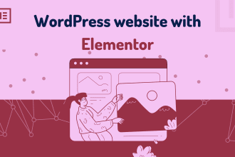 build mobile responsive wordpress website with elementor