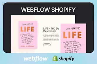 set up seamless shopify to webflow integration