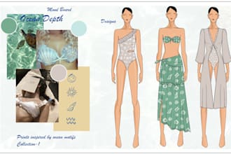 design your swimwear fashion collection