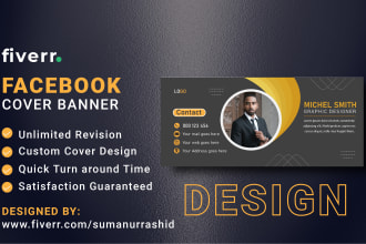 design facebook cover banner and social media banner