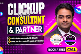 setup clickup as a click up expert consultant
