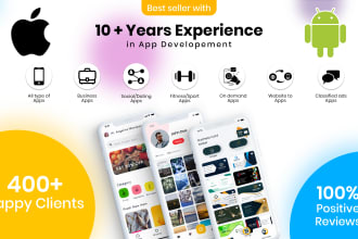 update upgrade application to ios 17 and android 14 add new feature funcation