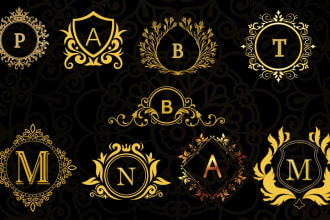 do elegant flower shop boutique candle and  luxury perfume logo