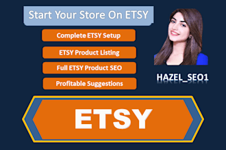 be your etsy account manager ,complete listing optimization with seo tricks