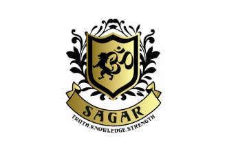 do a luxury heraldic family crest coat of arms logo
