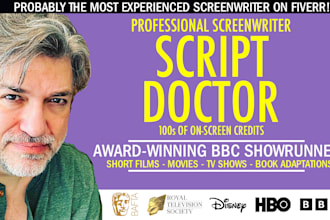 edit, polish or rewrite your screenplay or script